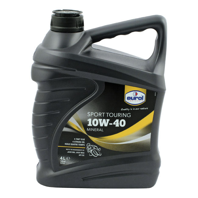 10W40 SG Jaso-MA Mineral Motor Oil - 4 Liters