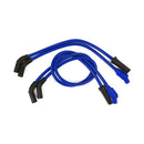 409 Pro-Race Spark Plug Wire Set Blue For 17-22 M8 Touring