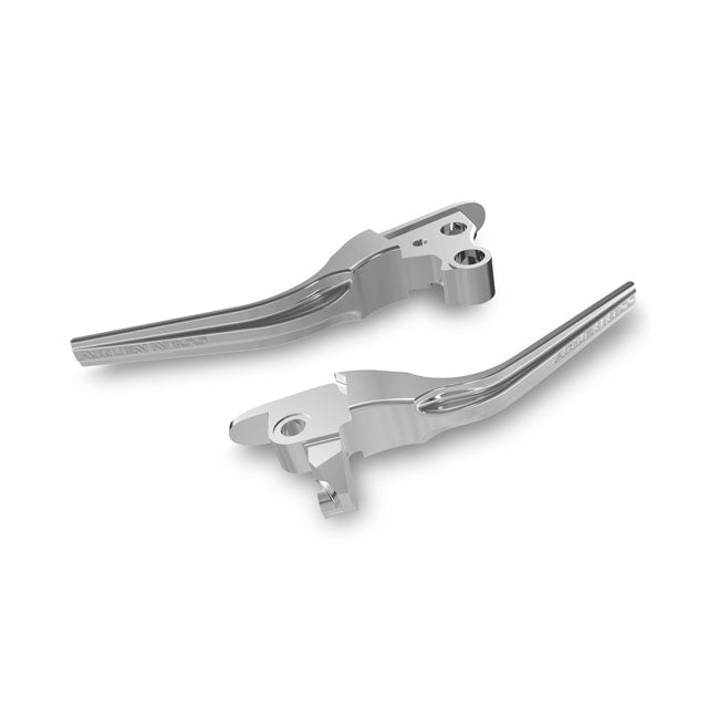 Forged Billet Handlebar Lever Set For 17-20 Touring Chrome