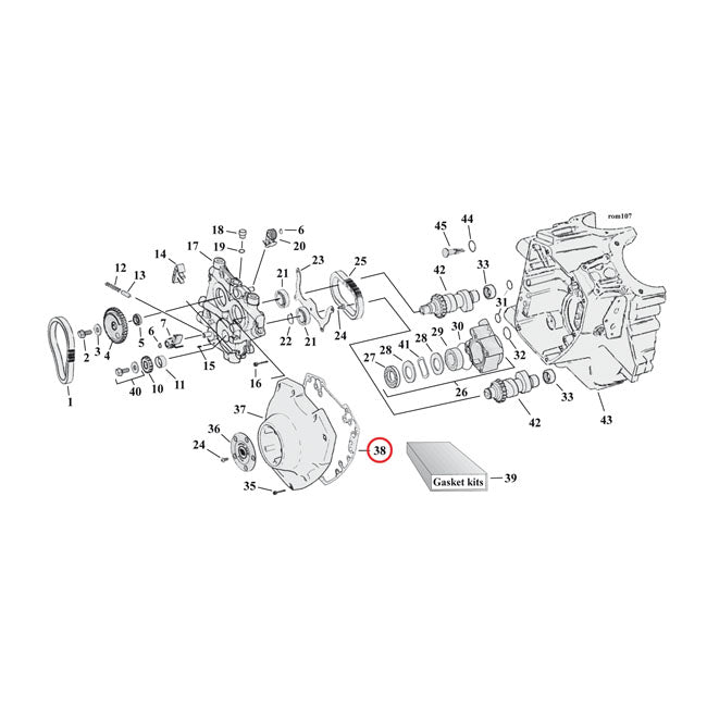 Cam Cover AFM Gasket .060 Inch For 99-17 TCA / B NU