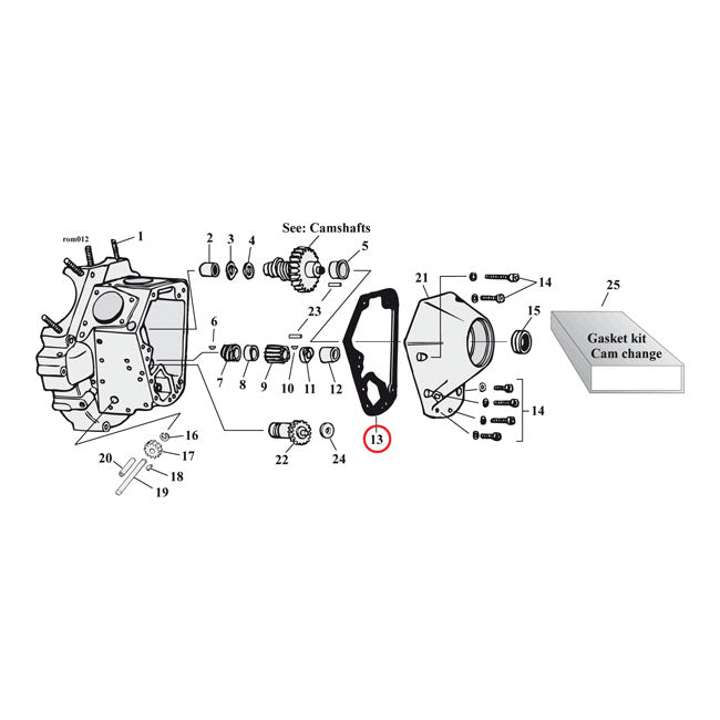 Cam Cover AFM Gasket .060 Inch For 93-99 Evo B.T. NU