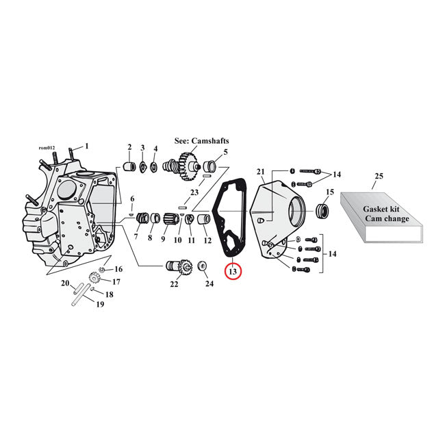 Cam Cover AFM Gasket .032 Inch For 93-99 Evo B.T. NU Excl. TC