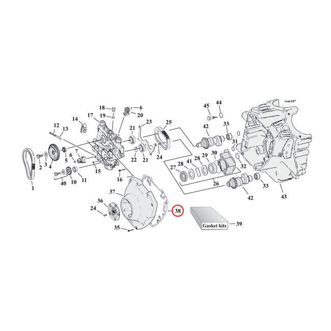 Cam Cover AFM Gasket .032 Inch For 99-17 TCA / B NU