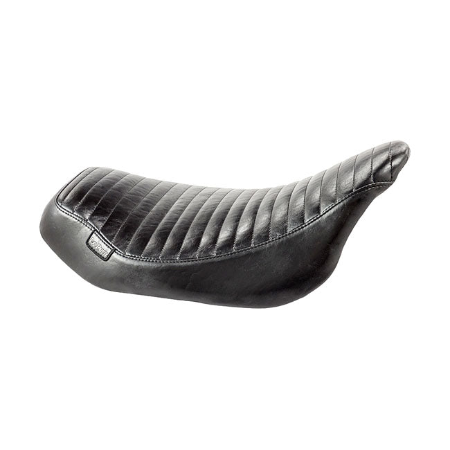 Streaker Solo Seat Black Pleated For 08-21 Touring