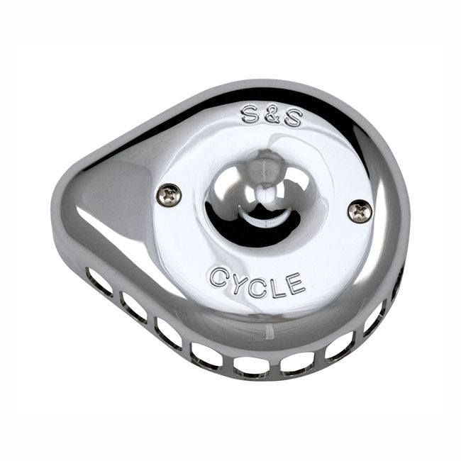 Mini Teardrop Stealth Air Cleaner Cover Chrome Plated