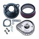 Mini Teardrop Stealth Air Cleaner Kit Chrome For 07-22 XL