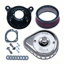 Mini Teardrop Stealth Air Cleaner Kit Chrome For 91-06 XL With CV Carb NU