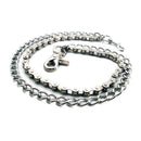 Bike Chain & Shackle Double Wallet Chain