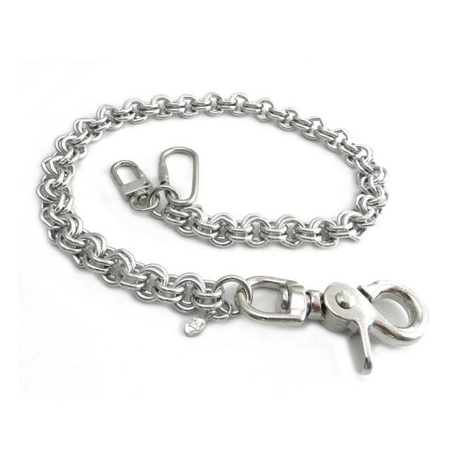Double Ring Wallet Chain