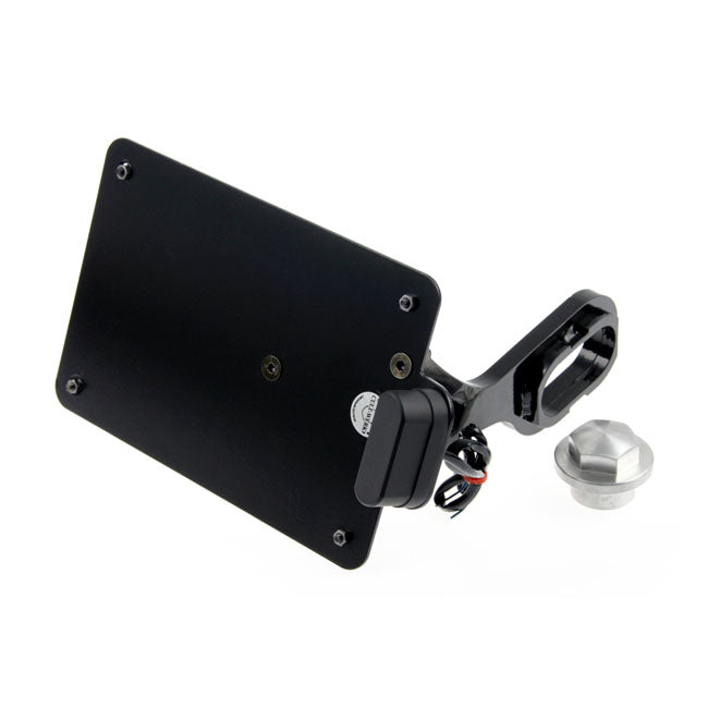 Side Mount License Plate Bracket Netherlands For 18-21 Softail Excl. FXDRS