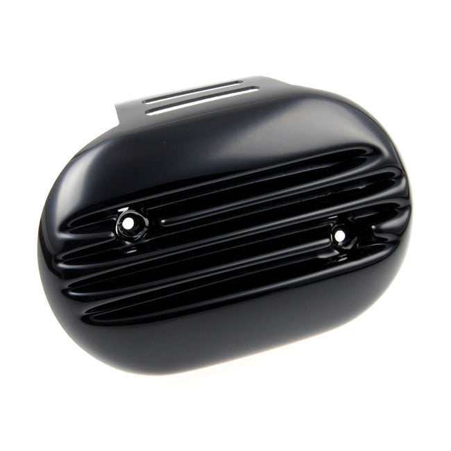 Racing Air Cleaner Cover Gloss Black For 18-22 Softail With 114" Engine With Oval OEM Air Cleaner