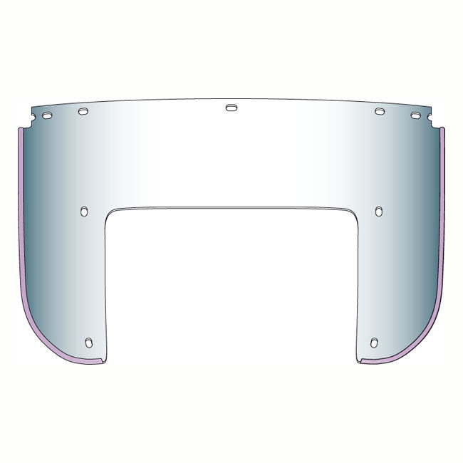 Beaded 7-Bolt Lower Window Clear