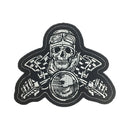 Vintage Skul Biker Mini Patch