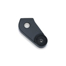 License Plate Holder Mount Clamp Gloss Black For Indian: 15-20 Scout