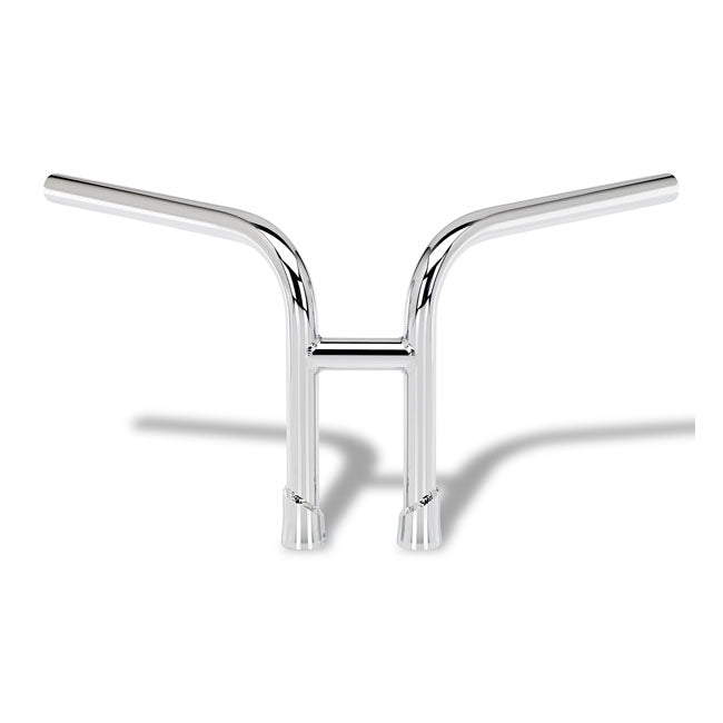 1 Inch Re-Bar Handlebar Chrome TUV Approved Fits Pre-81 H-D With 3-1/2" Mount Bolt Spacing