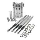 XL Sportster Quickee Pushrod & Cover Kit Chrome