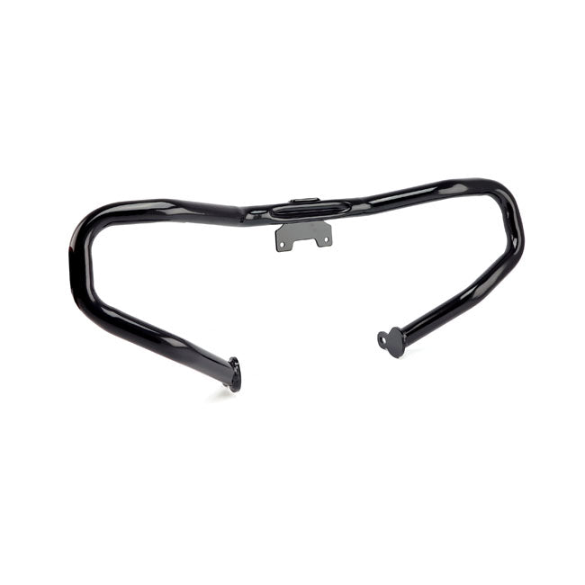 Front Engine Guard Chopped Black For 15-21 FLTR Road Glides Excl. Models Equipped