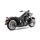 EL Diablo 2-Into-1 Exhaust Black For 12-17 Softail NU