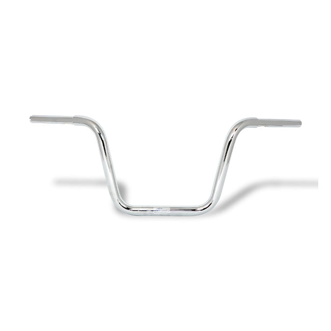 Apehanger Chrome 30cm High TUV Approved - 1-1/4 Inch