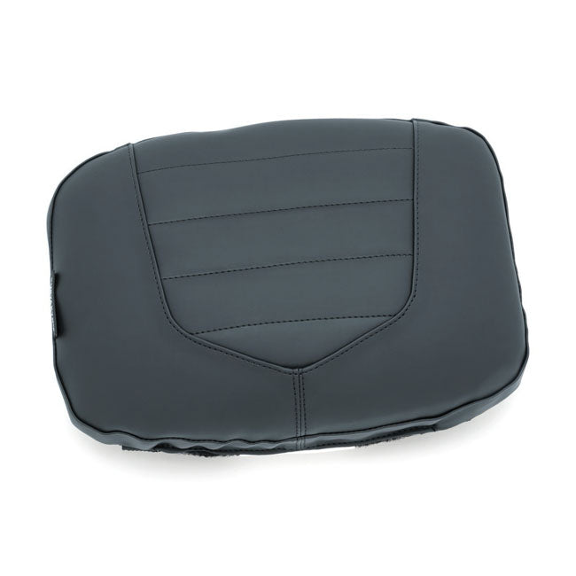 Removable Luggage Backrest Pad Black