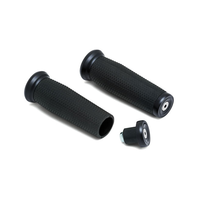 Universal Thresher Grips Satin Black - 7/8 Inch