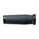 Thresher Grips Satin Black For Kawasaki: 04-10 Vulcan 2000