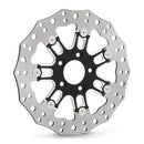 11.8 Inch 7-Valve Front / Rear Brake Rotor Black