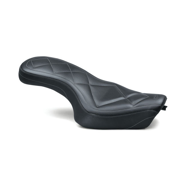 Super Tripper Seat Black Carbon Black For 04-21 XL (Excl. 07-09 XL)