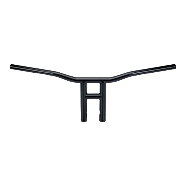 Tyson XL Handlebar 10 Inch Black TUV Approved Fits 82-21 H-D With 3-1/2" Mount Bolt Spacing