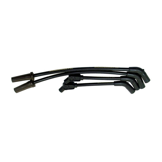 10.4 MM Thundervolt-50 Spark Plug Wire Set Black For 18-22 M8 Softail