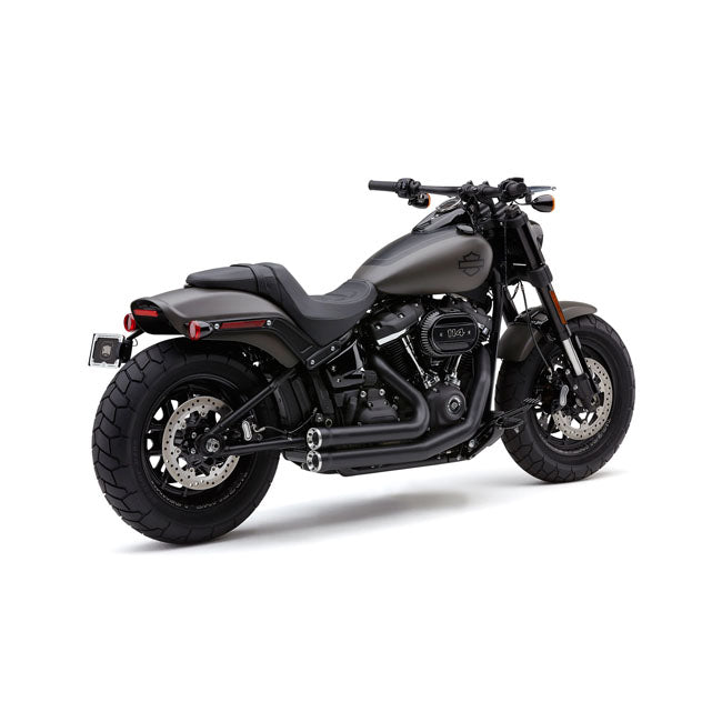 Speedster Shorts RPT Exhaust Black For 18-20 Softail FXFB/S Fat Bob