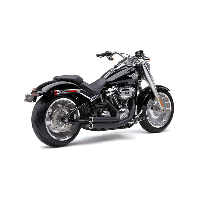 Speedster Shorts RPT Exhaust Black For 18-20 Softail FLFB/S Fat Boy, FXBR/S Breakout