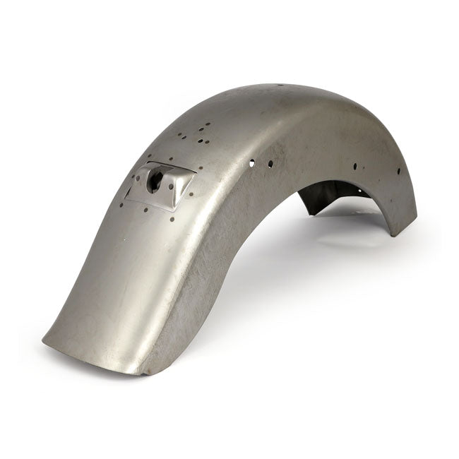 Rear FL Style Softail Fender Raw Steel For 90-96 FATBOY STD REPL