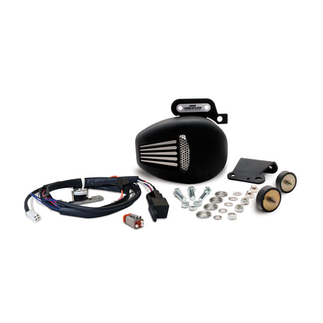 M8 Forceflow Cylinder Head Cooler Black For 17-22 Touring Excluding Softail
