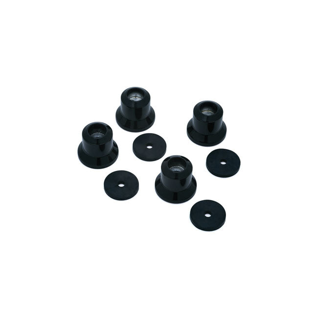Bag Riser Luggage Rack Risers, Gloss Black