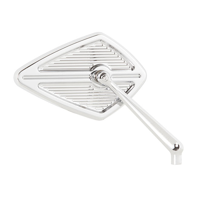 Diamond Billet Mirror Chrome