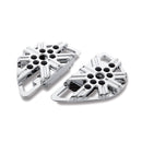 10-Gauge Passenger Floorboards Chrome For 14-20 Indian Roadmaster, Chief, Chieftain, Dark Horse