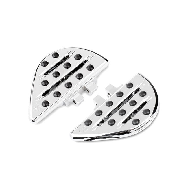 Deep Cut Passenger Floorboards Chrome For 14-20 Indian Chief, Chieftain, Springfield, Roadmaster