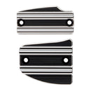 10-Gauge Master Cylinder Cover Set Black For 15-22 Indian Scouts