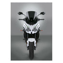 VStream Windshield Short Dark Grey For Kawasaki: 17-18 KLE1000 Versys 1000 / LT
