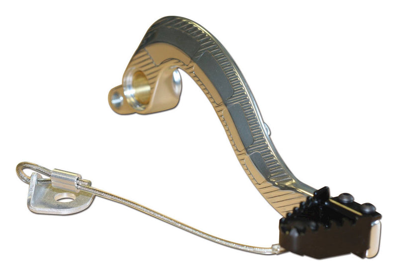 MX Forged Brake Pedal Silver For Suzuki RM-Z250 07-12