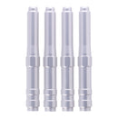 04-Up XL Aluminum Pushrod Cover Set Silver