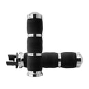 Air Cushioned Grips Chrome For 14-17 Indian (Excl. Scouts) (NU)
