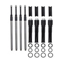 M8 Quickee Pushrod & Cover Kit Gloss Black