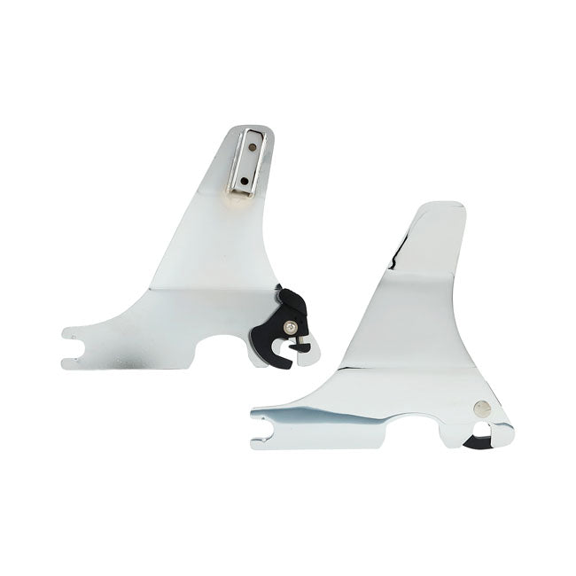 Detachable Sissy Bar Side Plates Chrome For 04-21 XL Excl. 16-21 XL1200CX