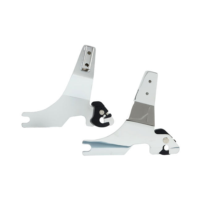 Detachable Sissy Bar Side Plates Chrome For 94-03 XL