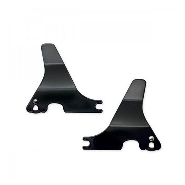 Detachable Sissy Bar Side Plates Gloss Black For 94-03 XL