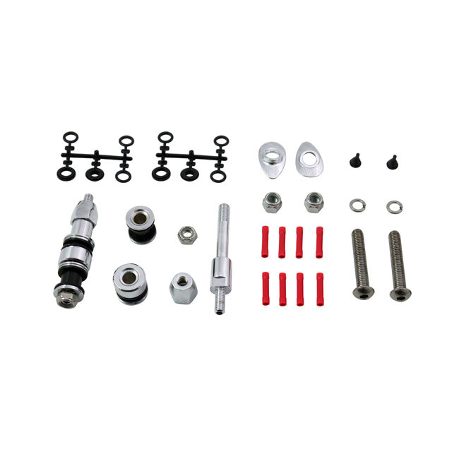 Docking Hardware Kit Chrome For 02-05 FXDWG Without Saddlebags