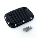 Handlebar Master Cylinder Cover Black Dimpled