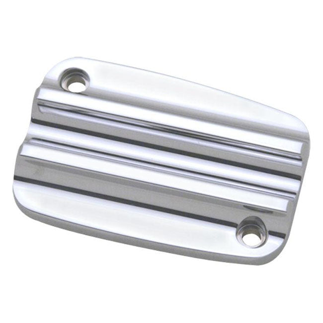 Clutch Master Cylinder Cover Finned Chrome
